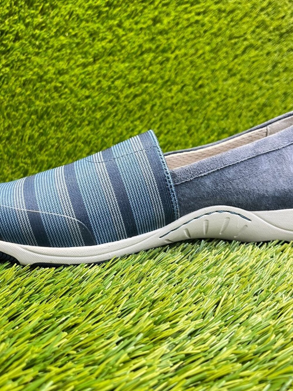 Dansko Harriet Womens Size 9.5 Blue Gray Casual Walking Comfort Slip-On Shoes - Picture 2 of 10